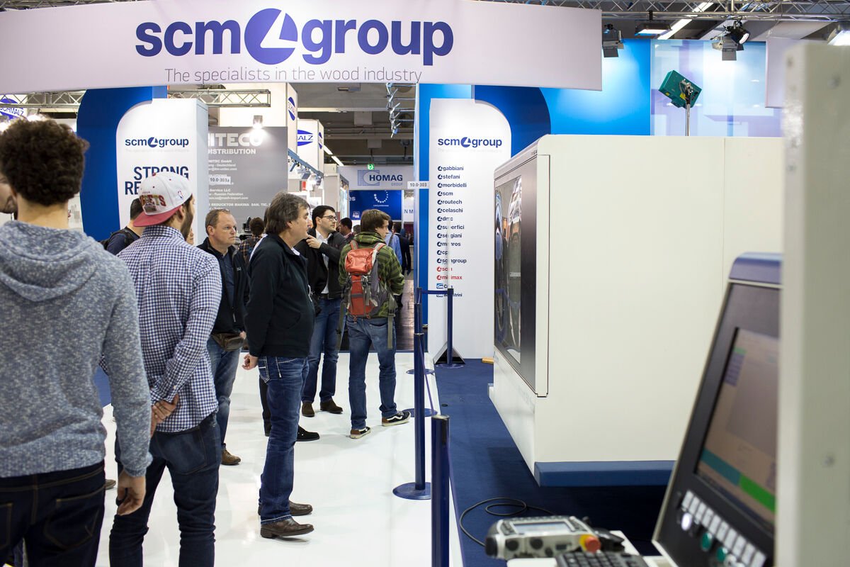 110.000 STRONG REASONS WHY: Scm Group bei der Holz-Handwerk!