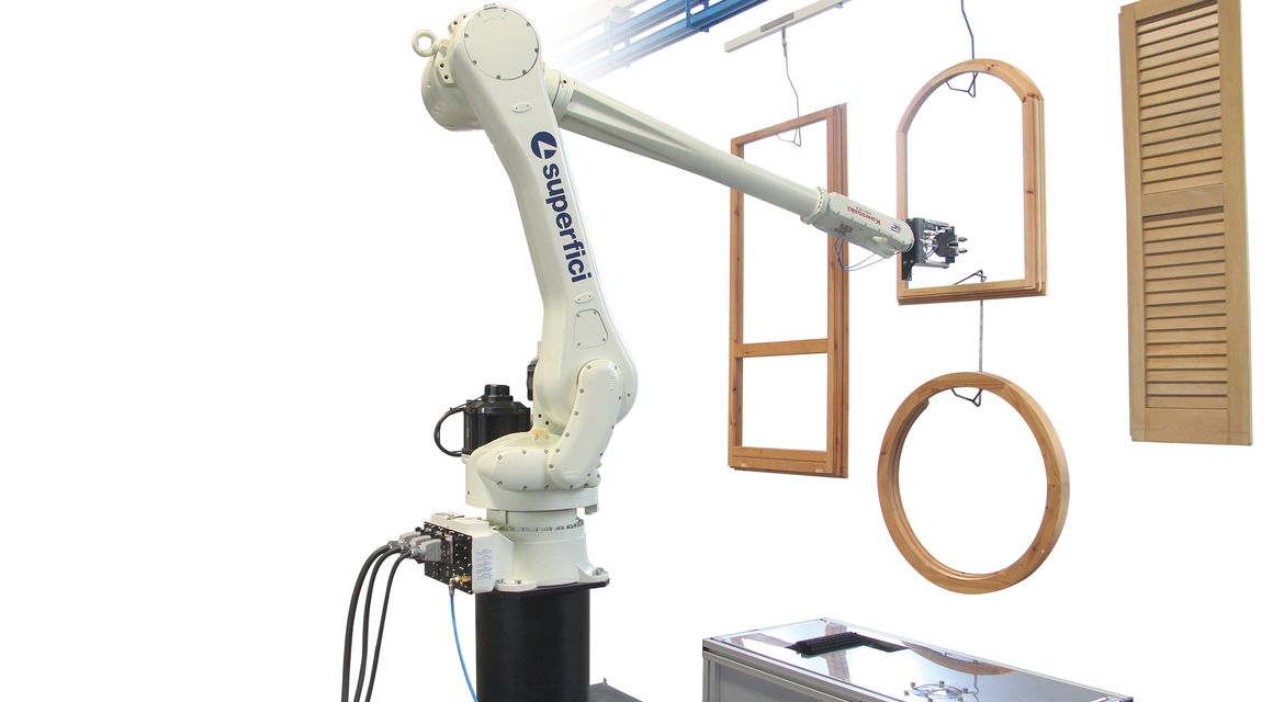 Linee di verniciatura finestre Robot Maestro - SCM Group