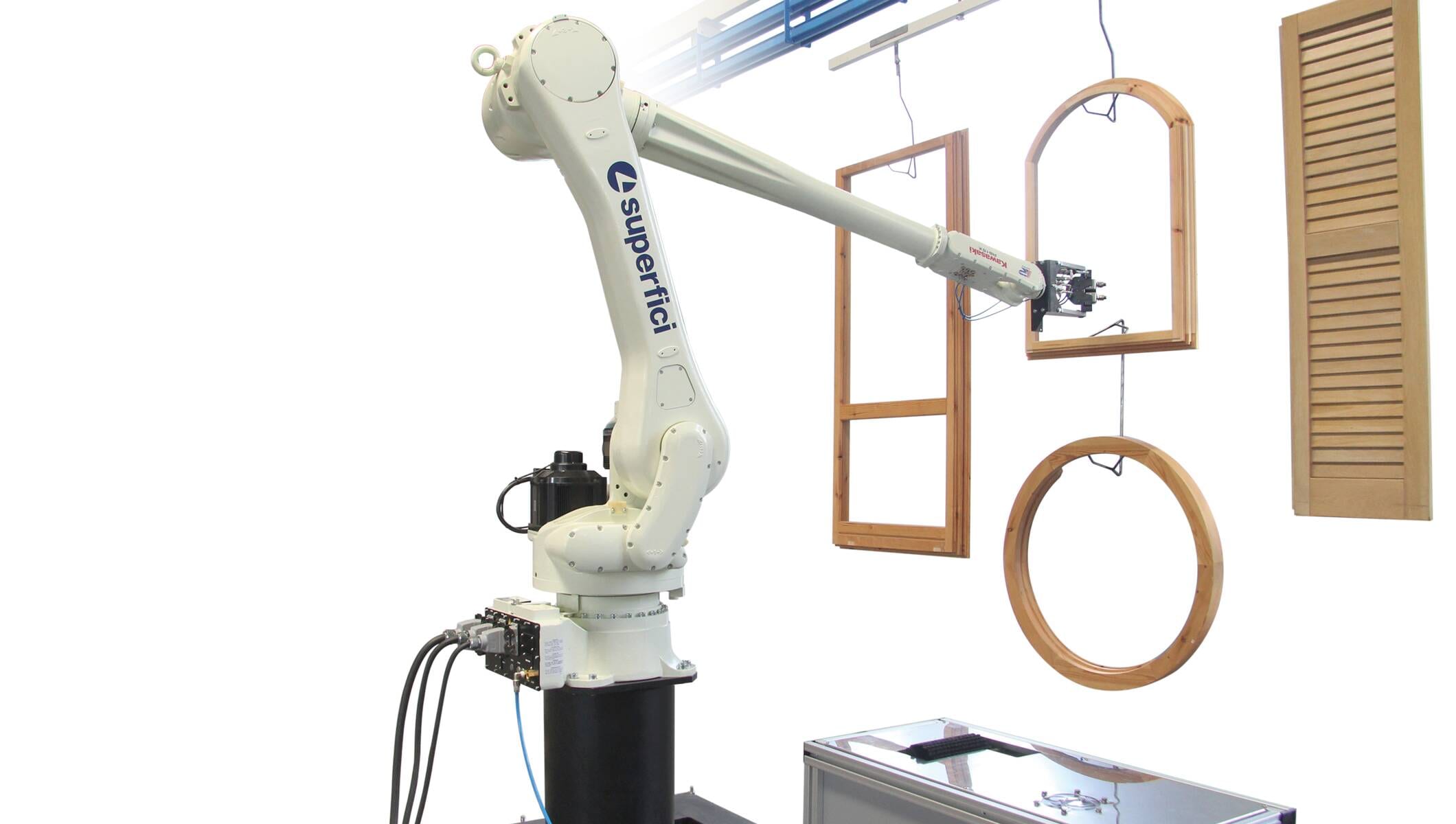 Lakierowanie i wykańczanie powierzchni - Linie 3D - robot maestro