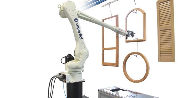 Robot de Peinture Bois et Panneaux Robot Maestro - SCM Group