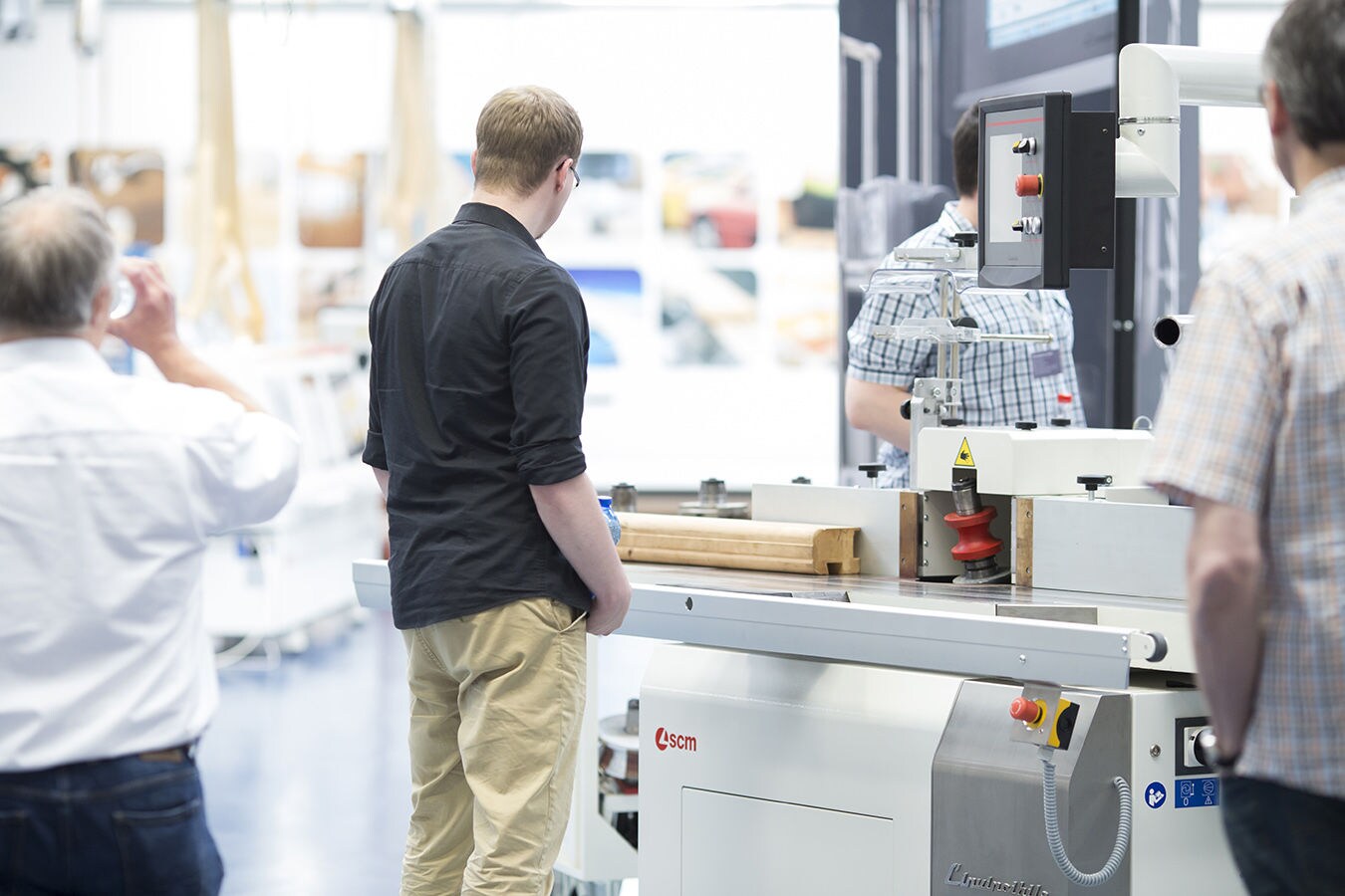 Une délégation allemande en visite au siège Scm Group