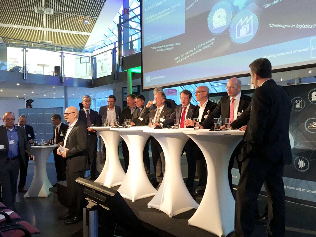 Scm Group @ Ligna Konferenz