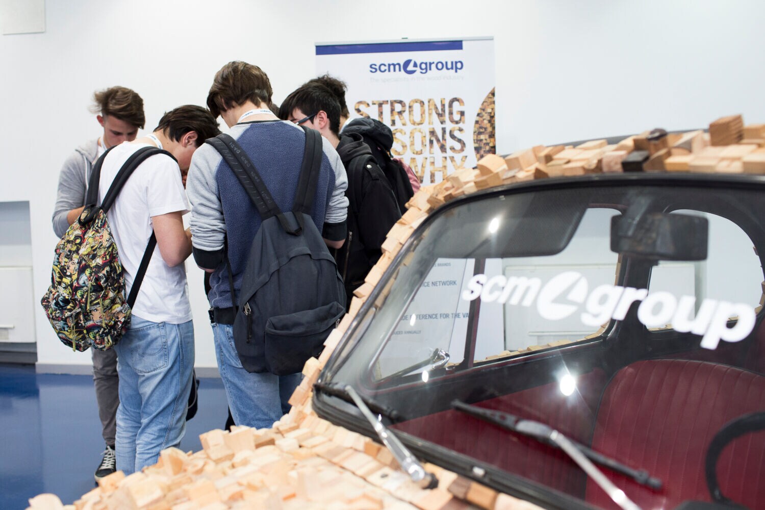 Gli studenti della Fondazione Karis in visita