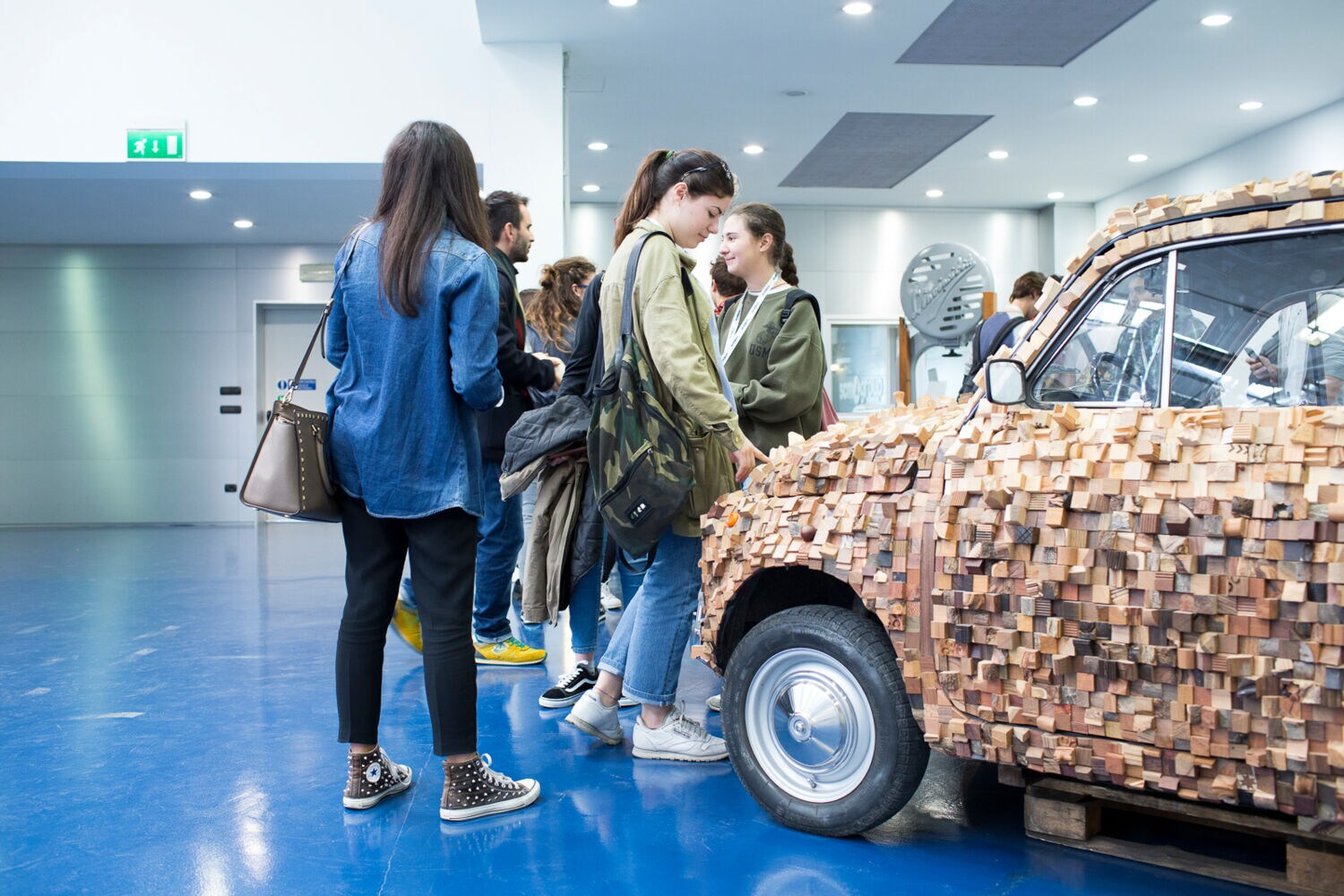 Gli studenti della Fondazione Karis in visita