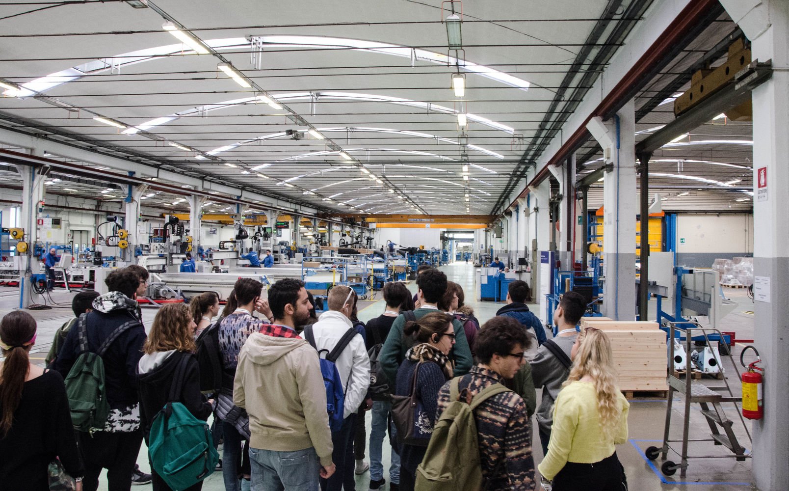 Gli studenti della Fondazione Karis in visita