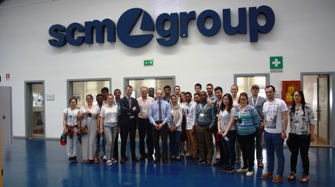 Visiting students from the University of Rosenheim