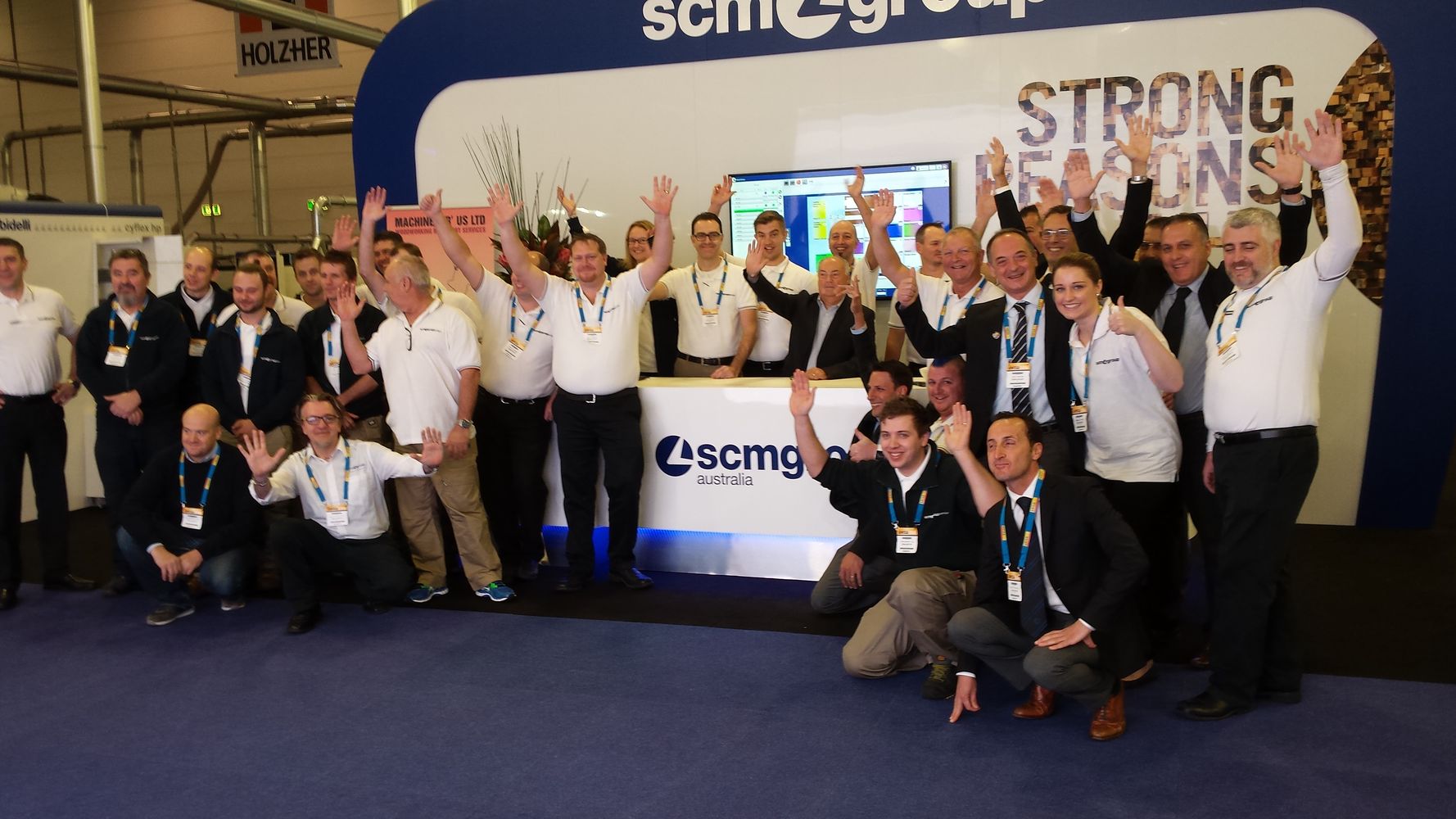 Scm Group Australie prend un excellent départ au salon Awisa