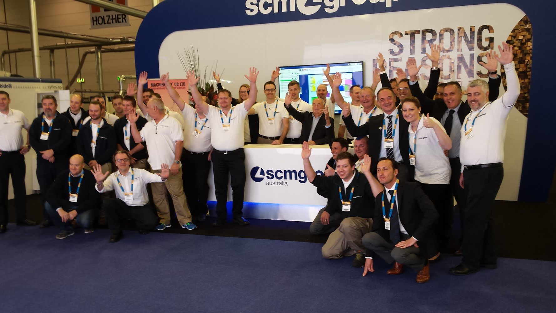 Scm Group Australia legt bei der Awisa einen super Start hin