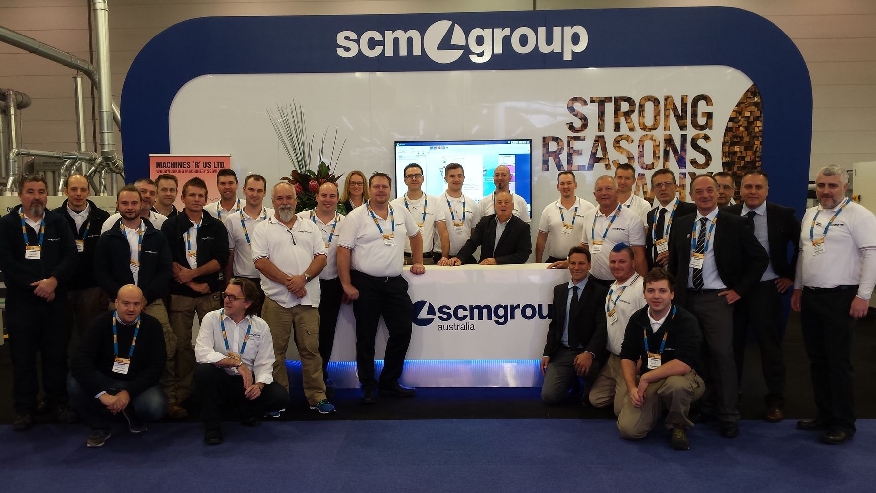 Scm Group Australia legt bei der Awisa einen super Start hin