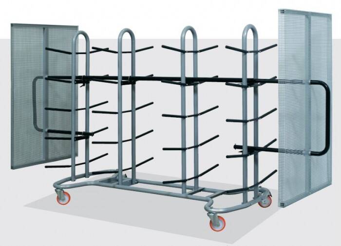 Aluminium Processing - Tables & Trolleys - FOM CARR 100 Aluminium Extrusion Trolley