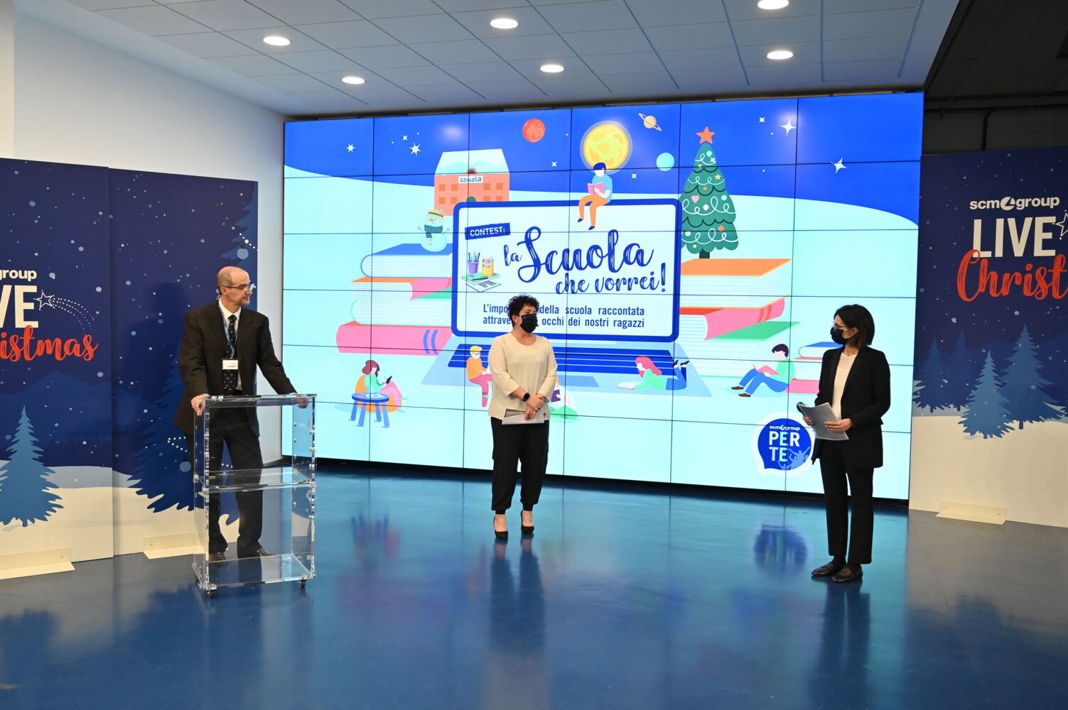 O Scm Group Live Christmas: tantas novidades para o evento pré-natalício das sedes italianas