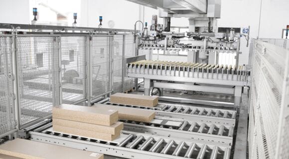 Mehrfach Stationen Stapler für Plattenaufteilsägen Mahros Stacker - SCM Group