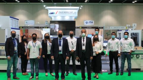 Dubai Woodshow opens with a successfull attendance at the SCM & ITALCO Middle East Stand