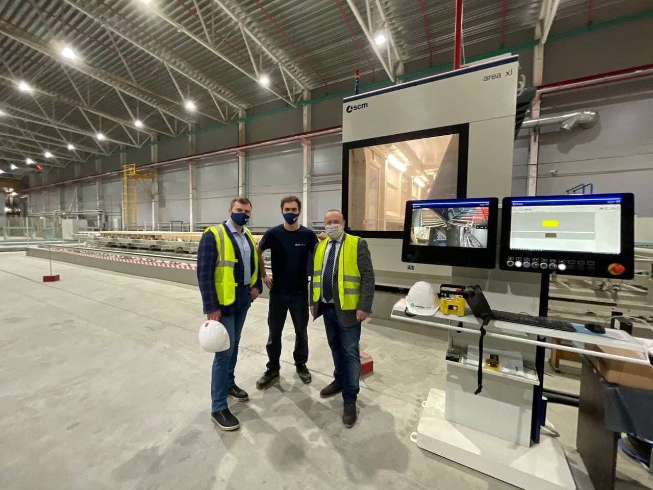 AREA XL protagonista all’inaugurazione ufficiale del primo stabilimento di produzione di pannelli CLT in Russia