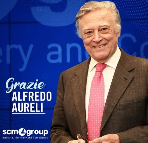 Scm Group ringrazia Alfredo Aureli per il forte contributo alla crescita e ai valori dell’azienda