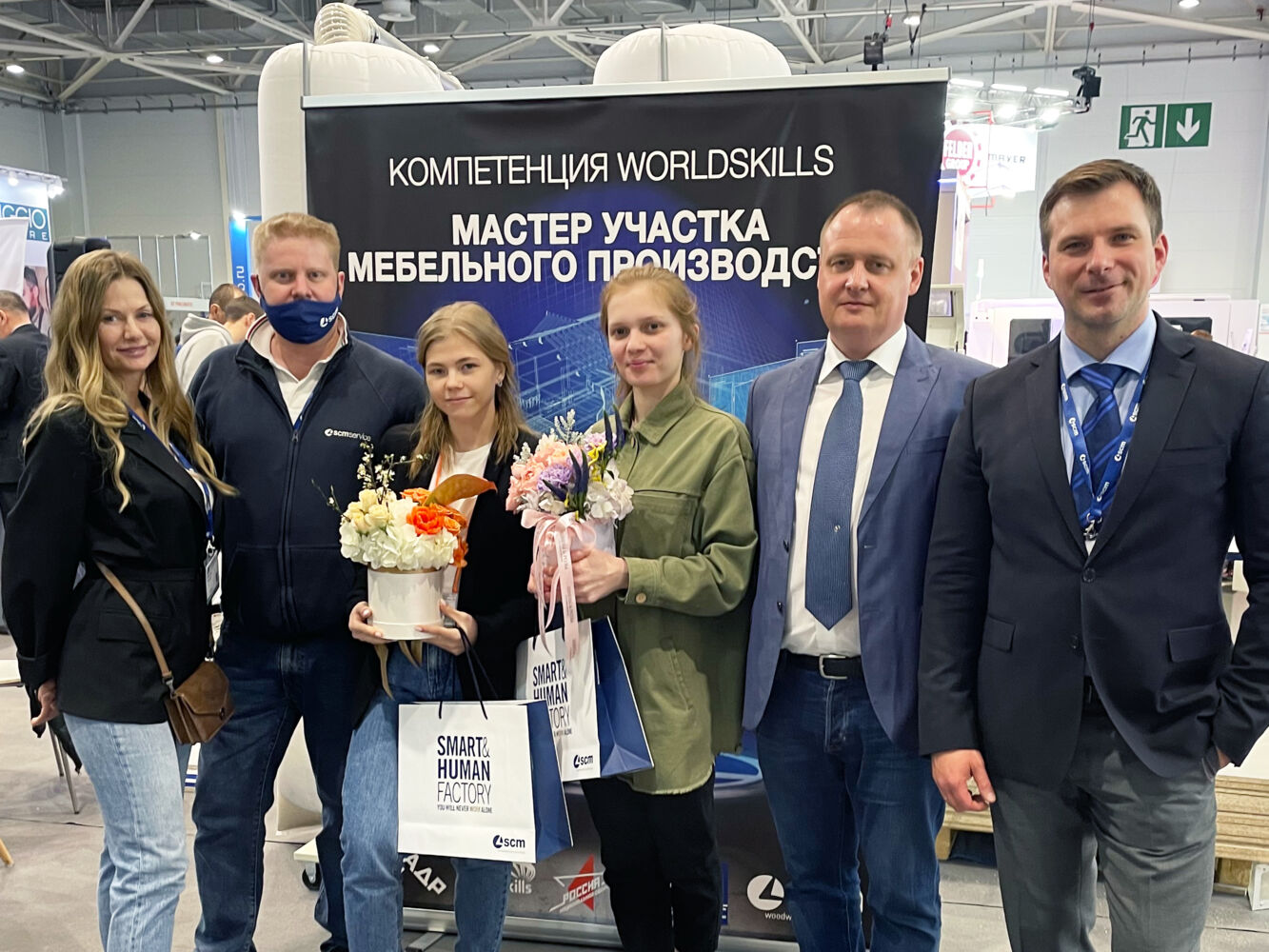 SCM at UMIDS 2021: impressive results and new projects with WorldSkills Russia for the professional assessment of woodworking specialists