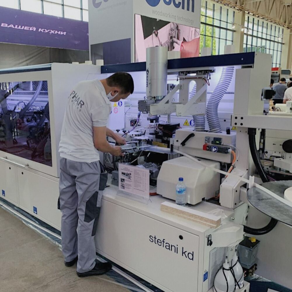 SCM на MebelExpo, Узбекистан