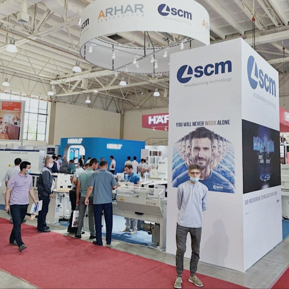 SCM на MebelExpo, Узбекистан