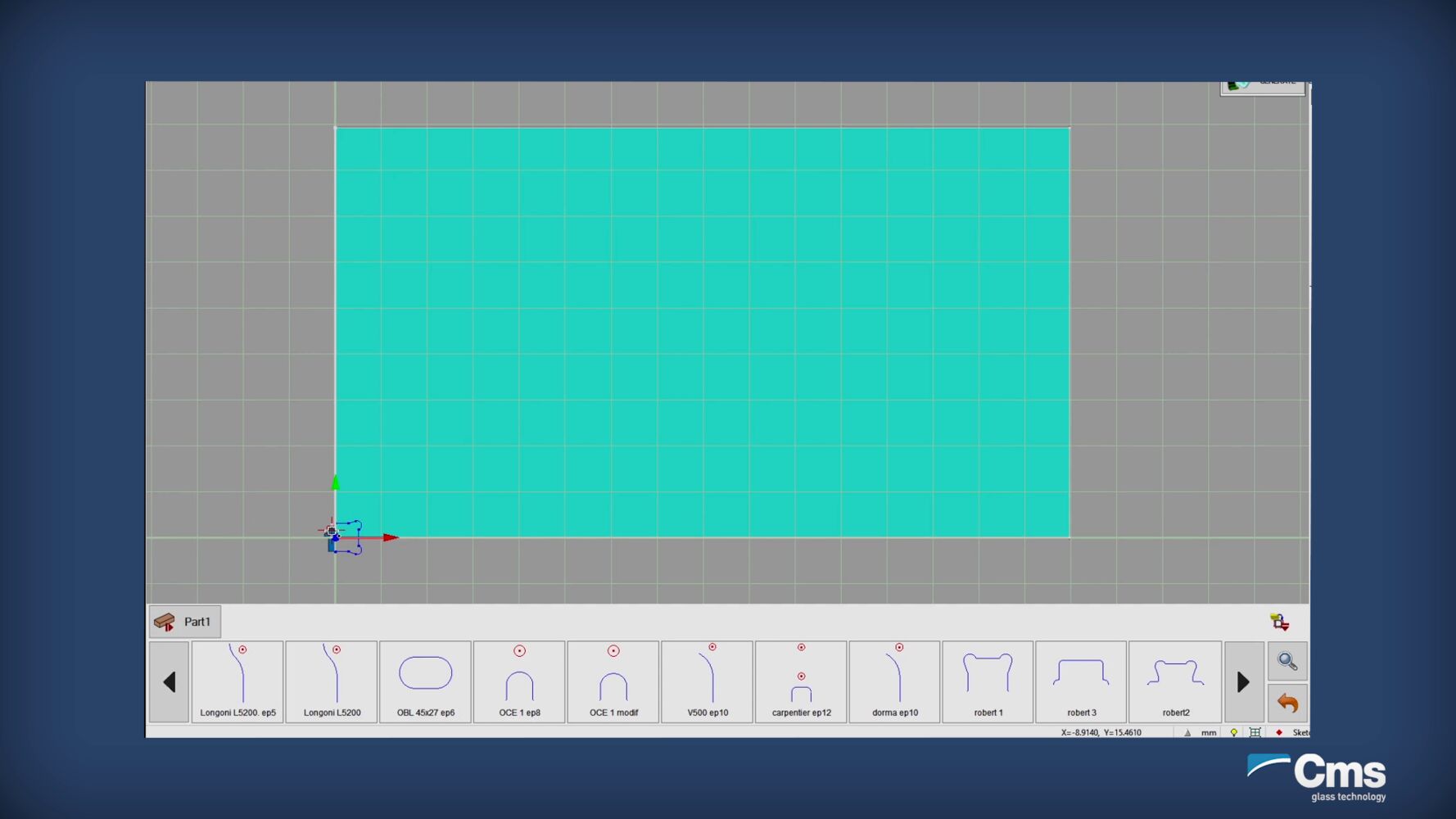 Processing glass? Even simpler and more intuitive!