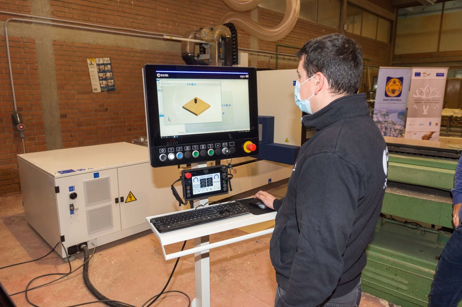 Da SCM il primo centro di lavoro cnc per i futuri professionisti del legno in Bosnia