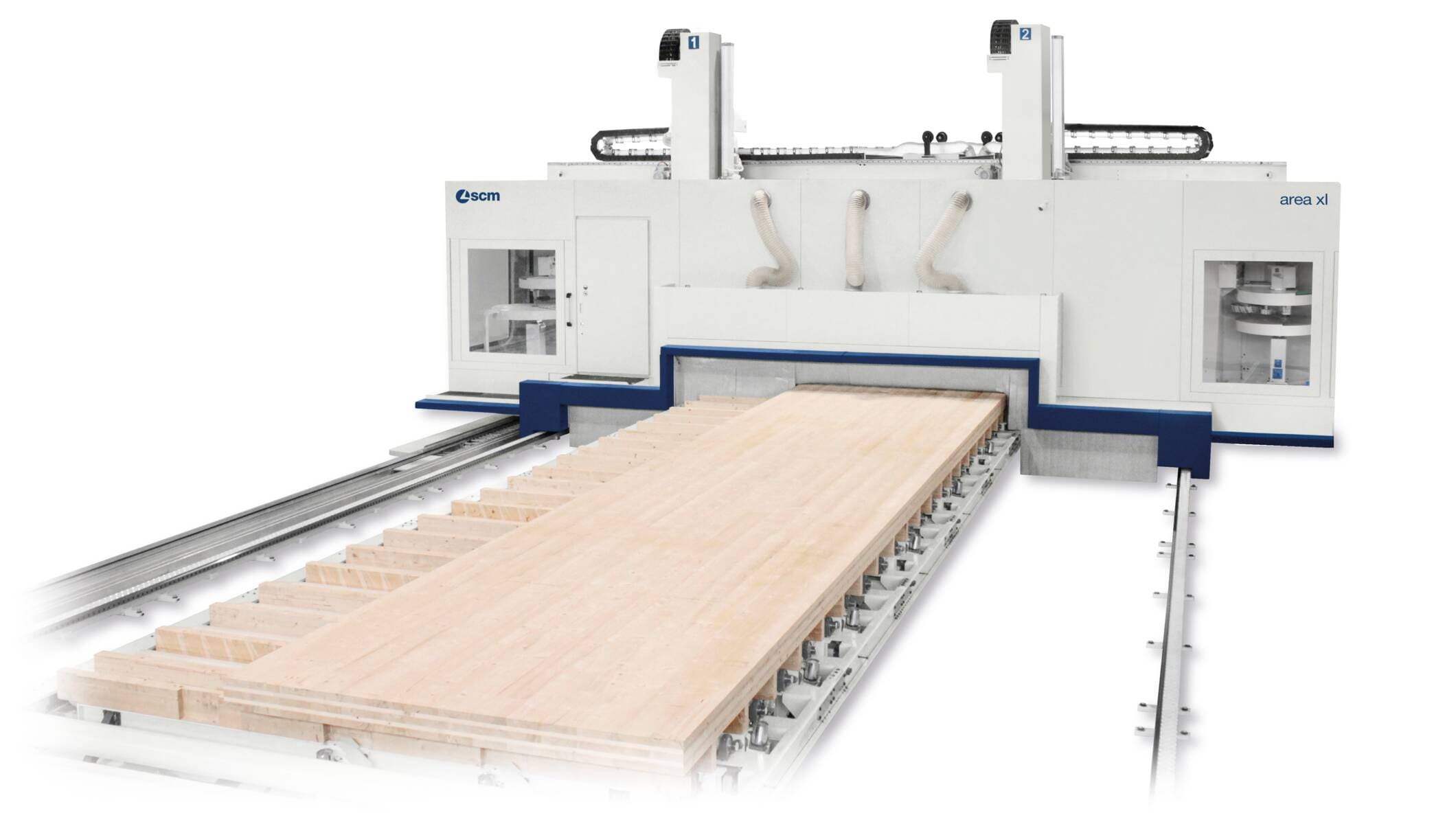 Systems for timber construction - CNC Centro de usinagem para Construção civil - area xl