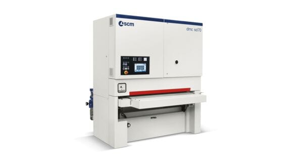 Automatische Breitbandkalibrier- und Feinschliffautomaten DMC SD 70 - SCM Group