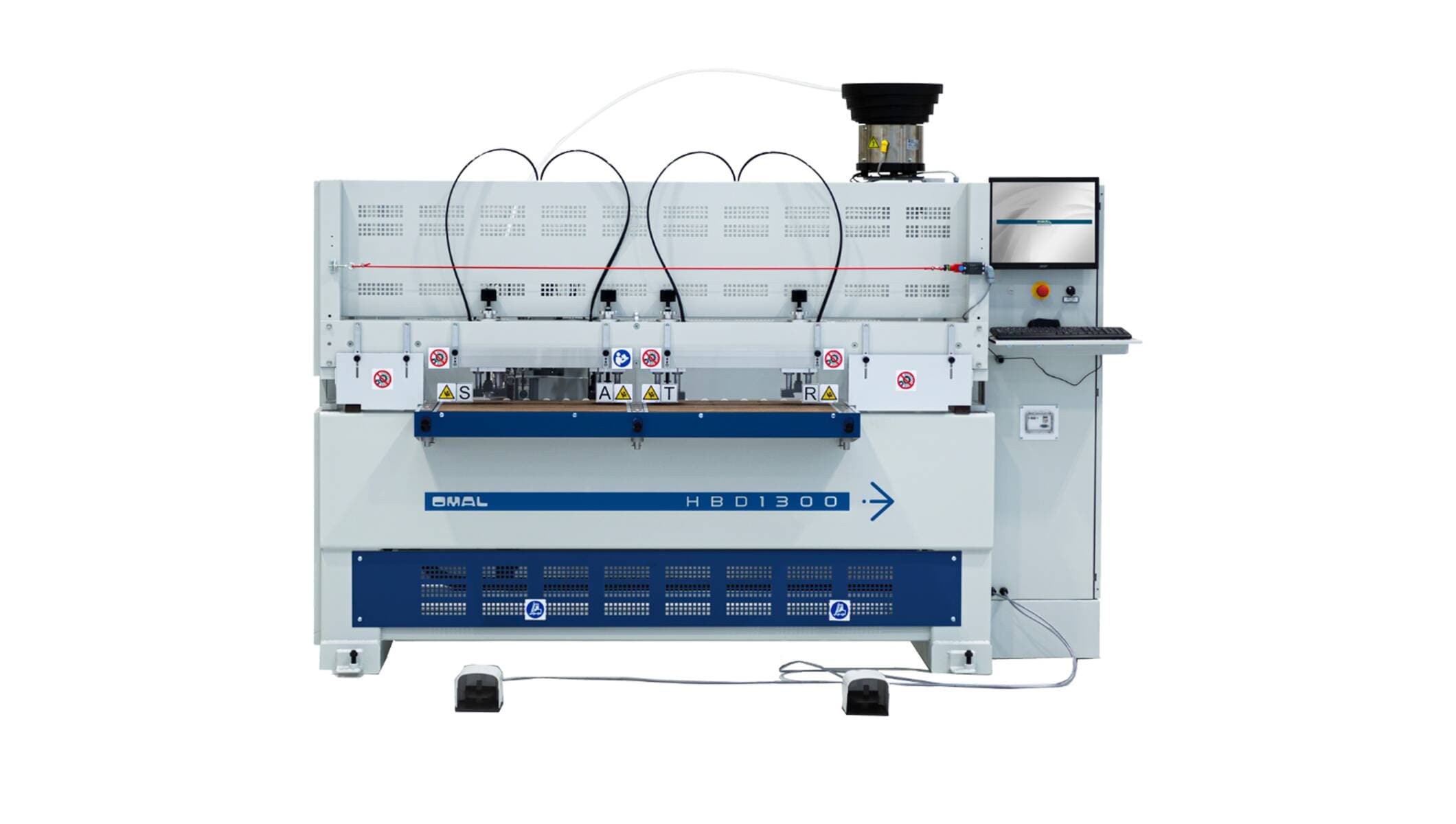 CNC - Centres d'Usinage - CNC - Centres d'usinage pour le perçage et le fraisage - OMAL HBD 1300 1H