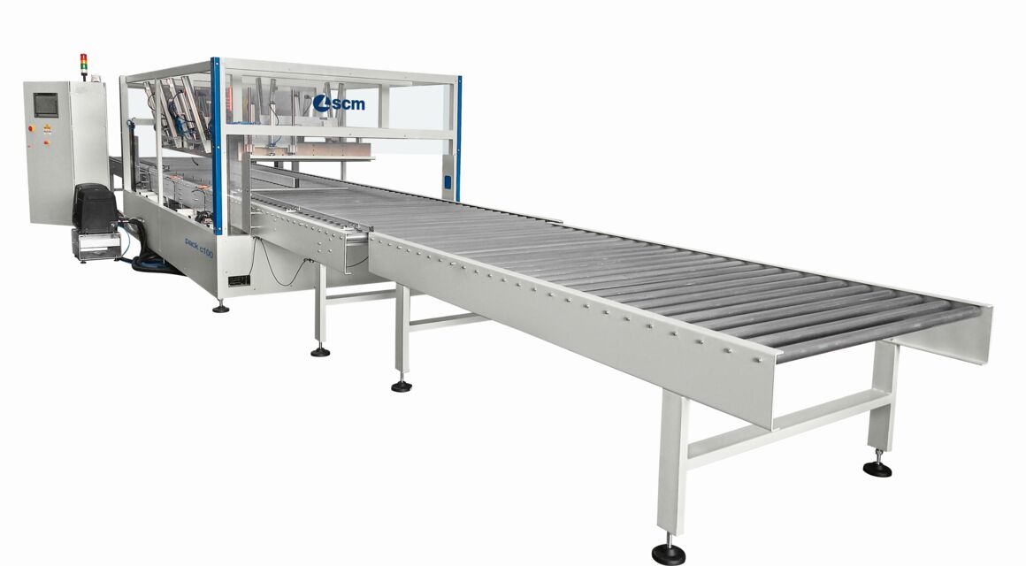 Packaging system Die-Cutted Cardboard Foil Pack C 100 - SCM Group