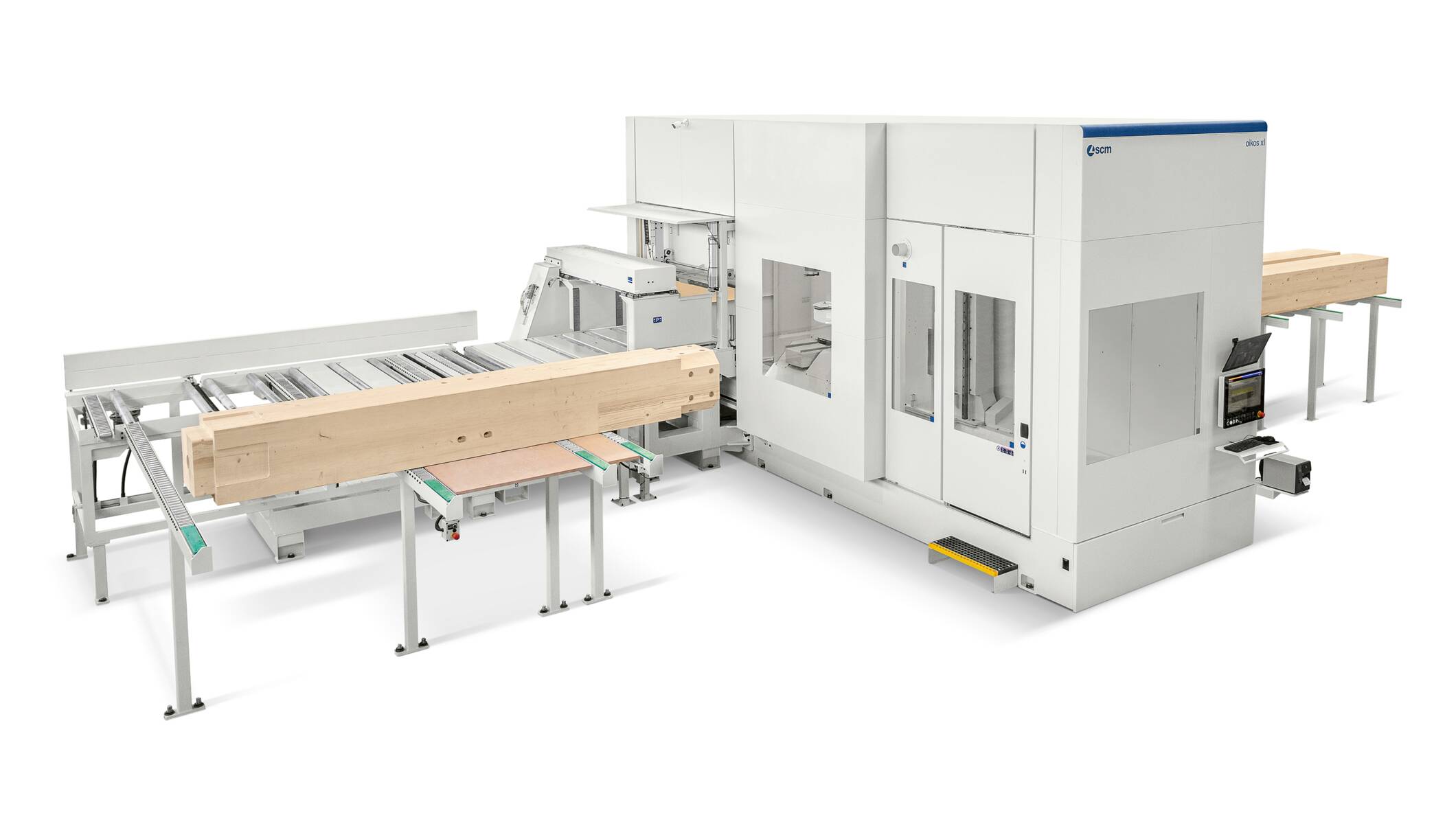 Systemy do konstrukcji drewnianych - CNC do obróbki konstrukcji wielkogabarytowych - oikos xl