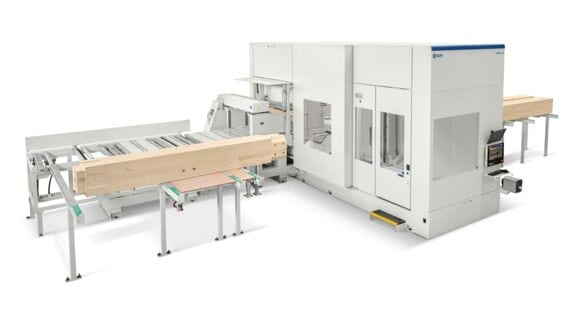 Blockhaus Machining Centre for Timber Construction Oikos - SCM