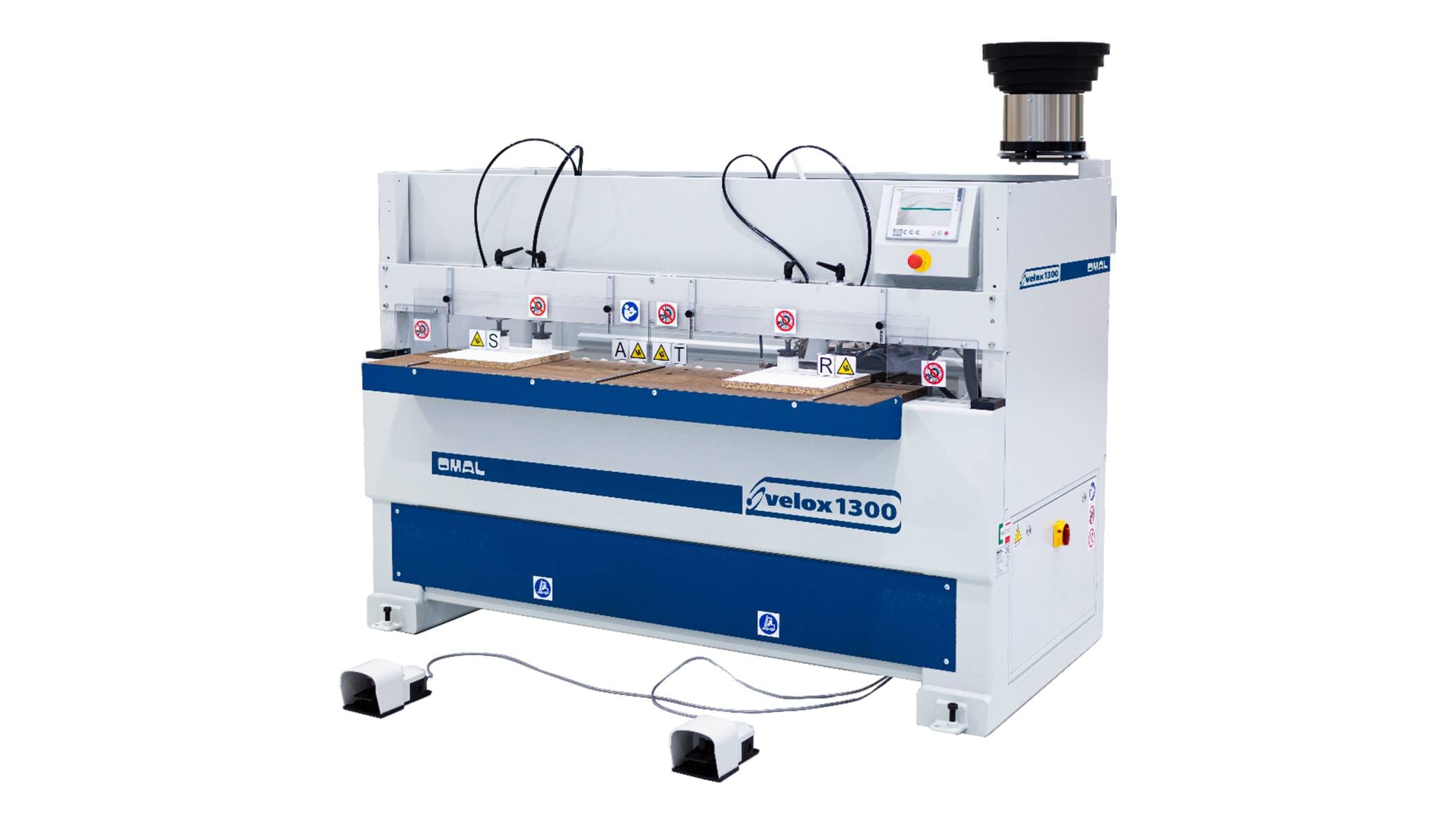 CNC - Centros de Trabajo  - CNC - Centros de trabajo para taladrado y fresado - OMAL Velox 1300