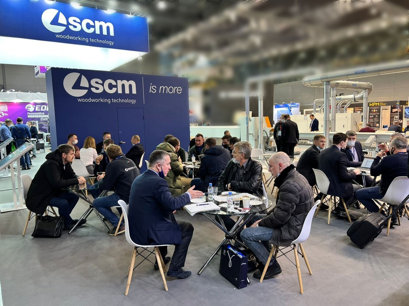 SCM wins over visitors at Woodex