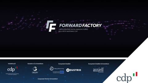 Digital Manufacturing: Scm Group partner of CDP Venture Capital's new “Forward Factory” accelerator