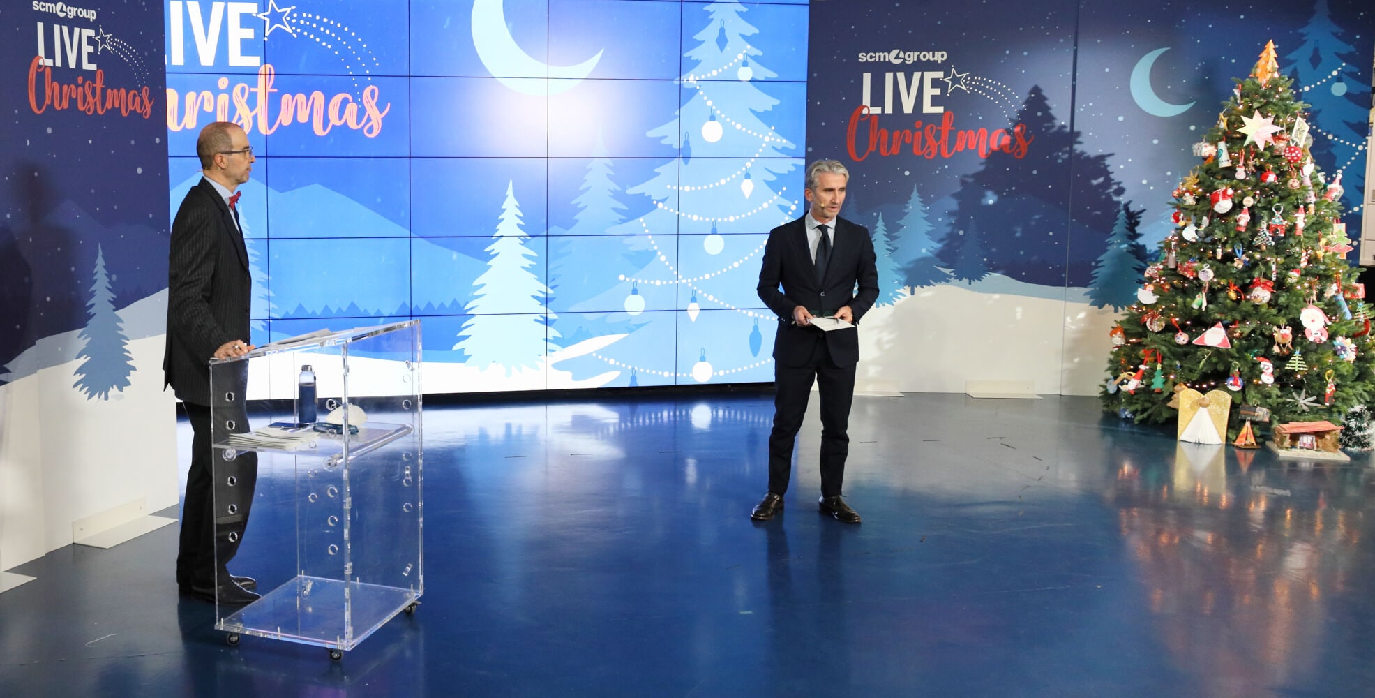 Scm Group LIve Christmas: un evento all'insegna delle persone e della condivisione