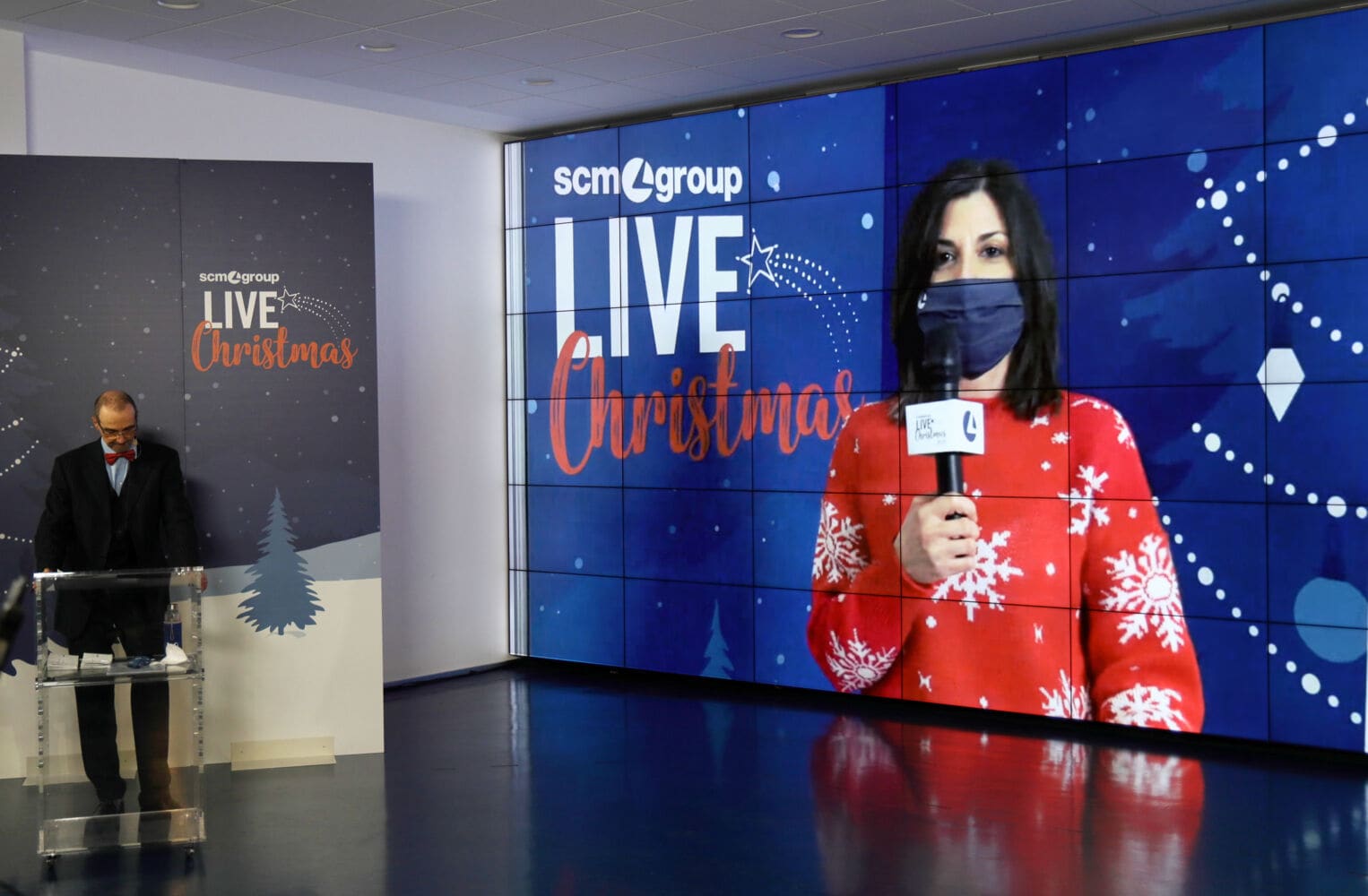 Scm Group LIve Christmas: un evento all'insegna delle persone e della condivisione