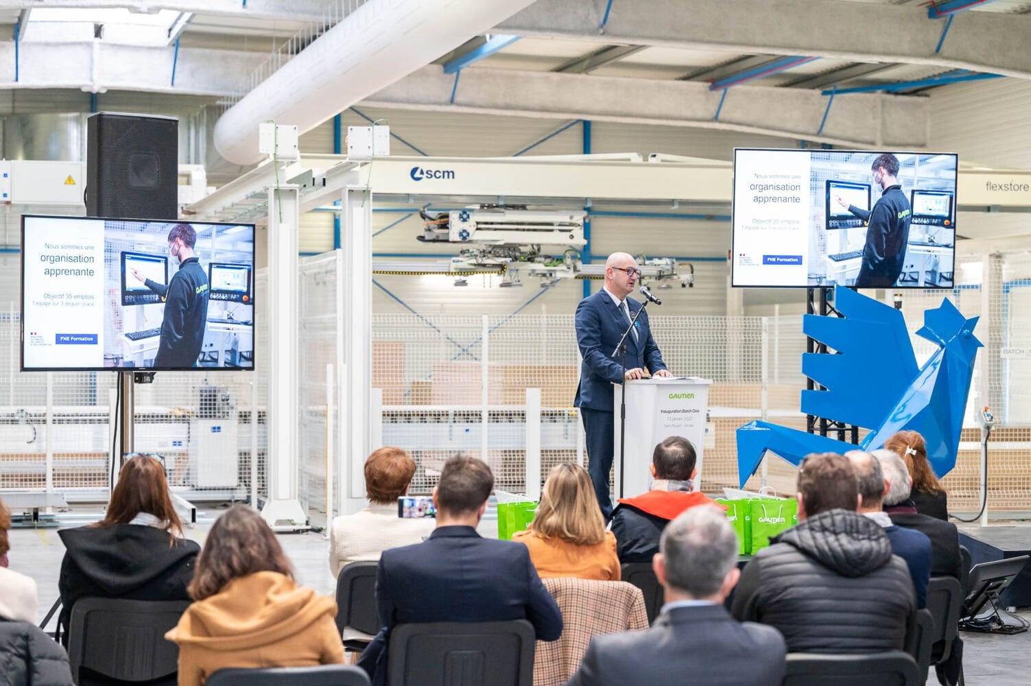 La Smart&Human Factory di SCM per Gautier