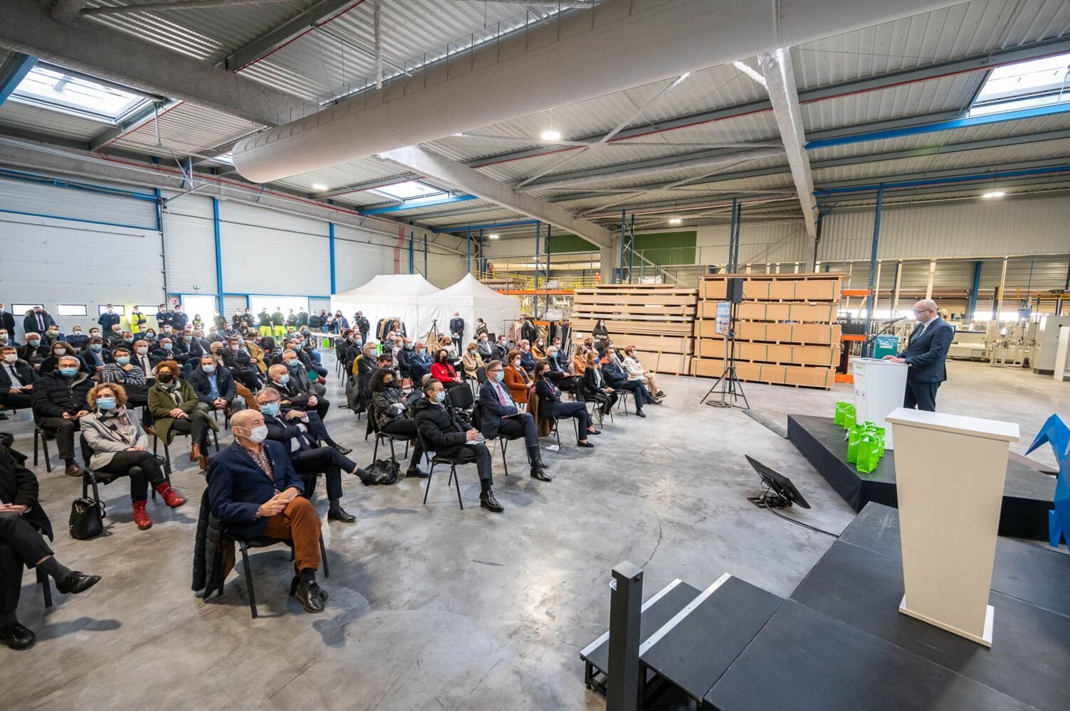 La Smart&Human Factory SCM (l'Usine Intelligente&Humaine SCM) pour Gautier