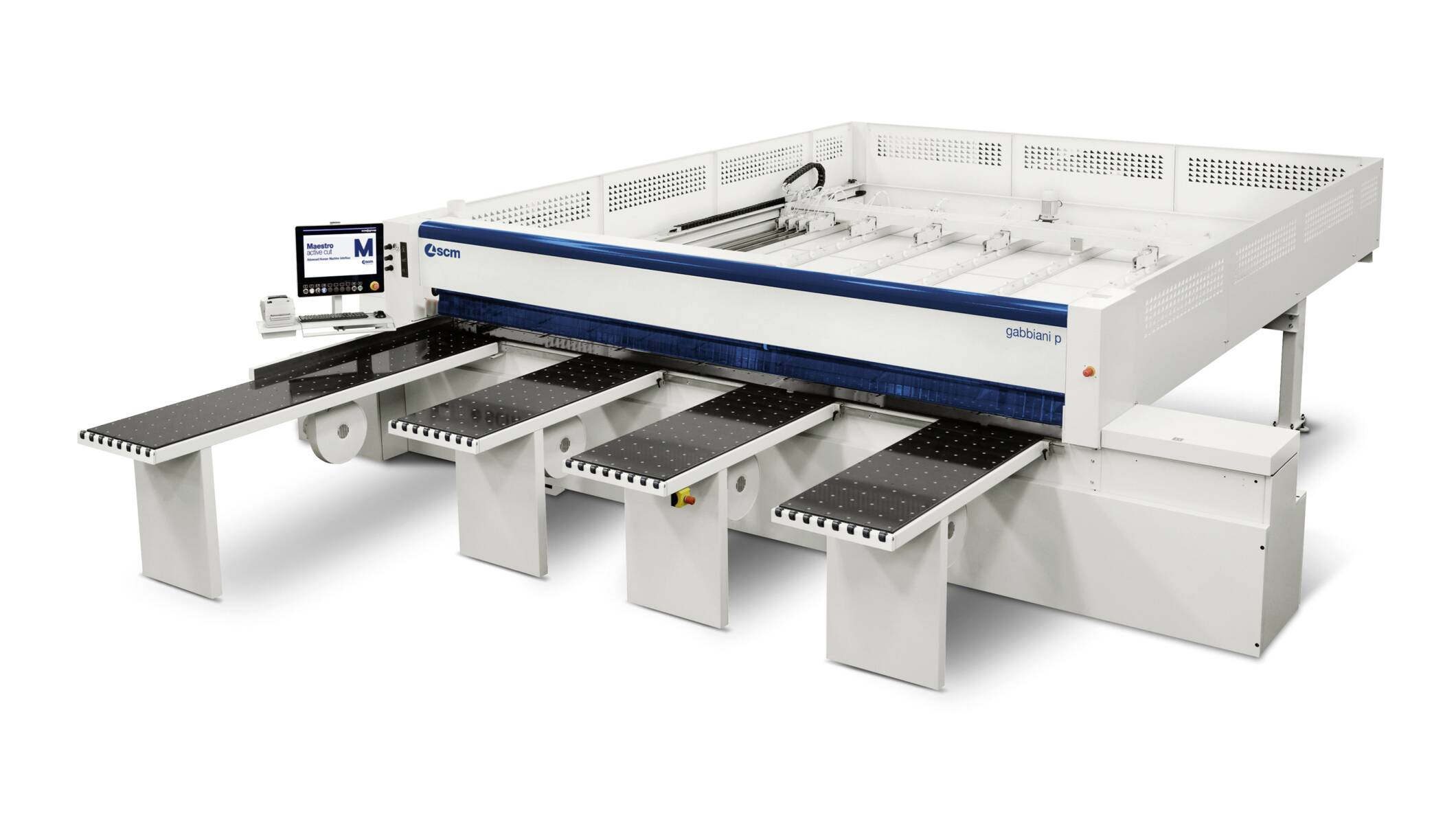 Beam saws - Automatic single-blade beam saws - gabbiani p