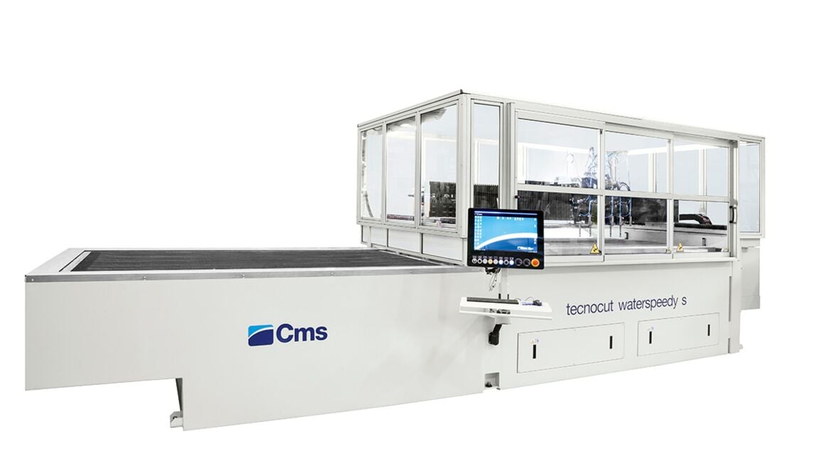 Tecnocut Waterspeedy S - Waterjet Cutting Machine | CMS