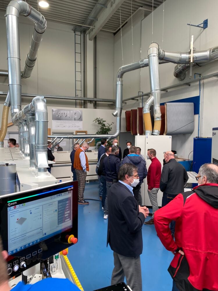 Huge success for SCM Deutschland's "On the Leading Edge Banding" event