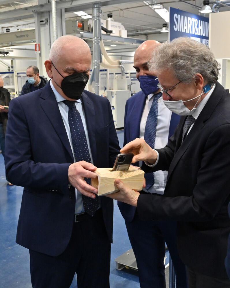 La Regione Emilia-Romagna in visita a Scm Group