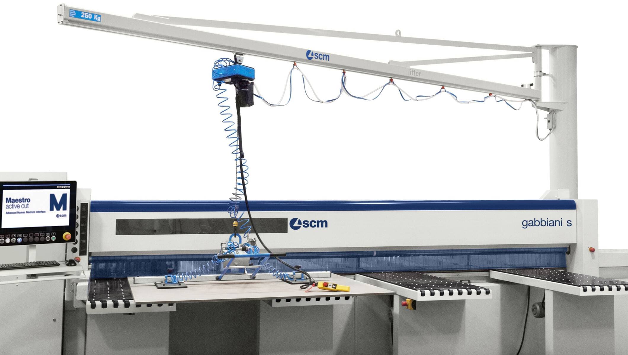 Beam saws - Flexible panel sizing cells - lifter