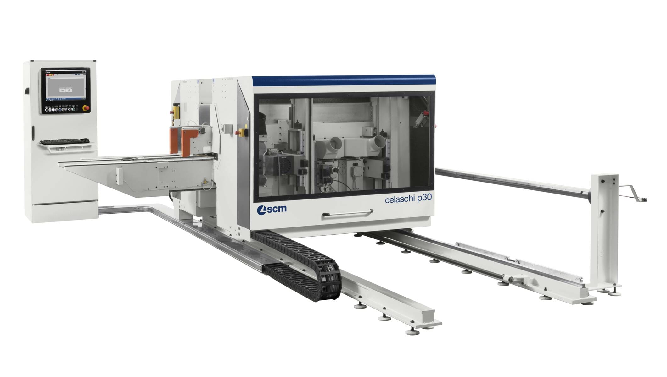 Profiling machines and double-end tenoners - Double-sided squaring and tenoning machines - celaschi p30