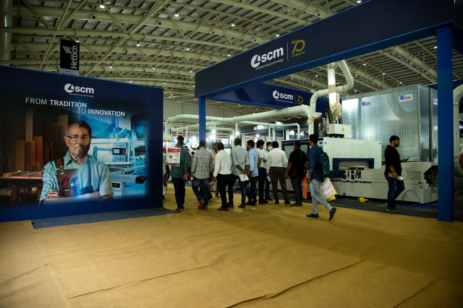 SCM at INDIAWOOD with the widest range of solutions for the woodworking industry
