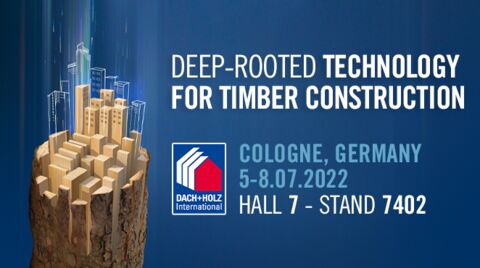 SCM a Dach+Holz con le novità per l’edilizia in legno