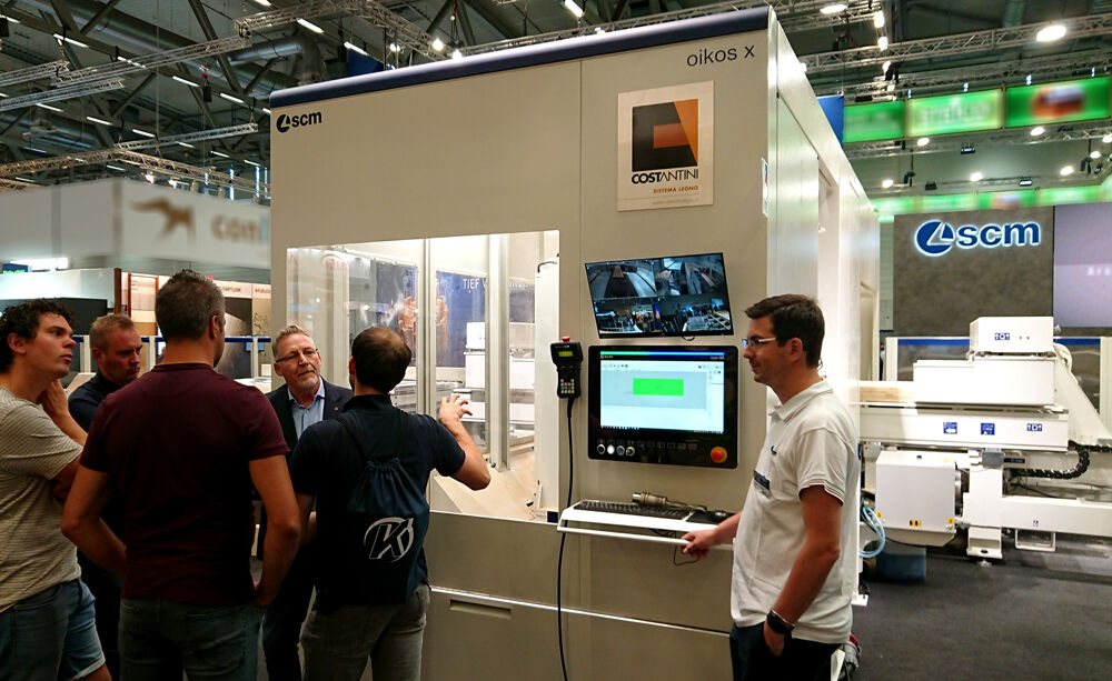 Great satisfaction for the SCM team at the DACH+HOLZ International 2022 trade fair