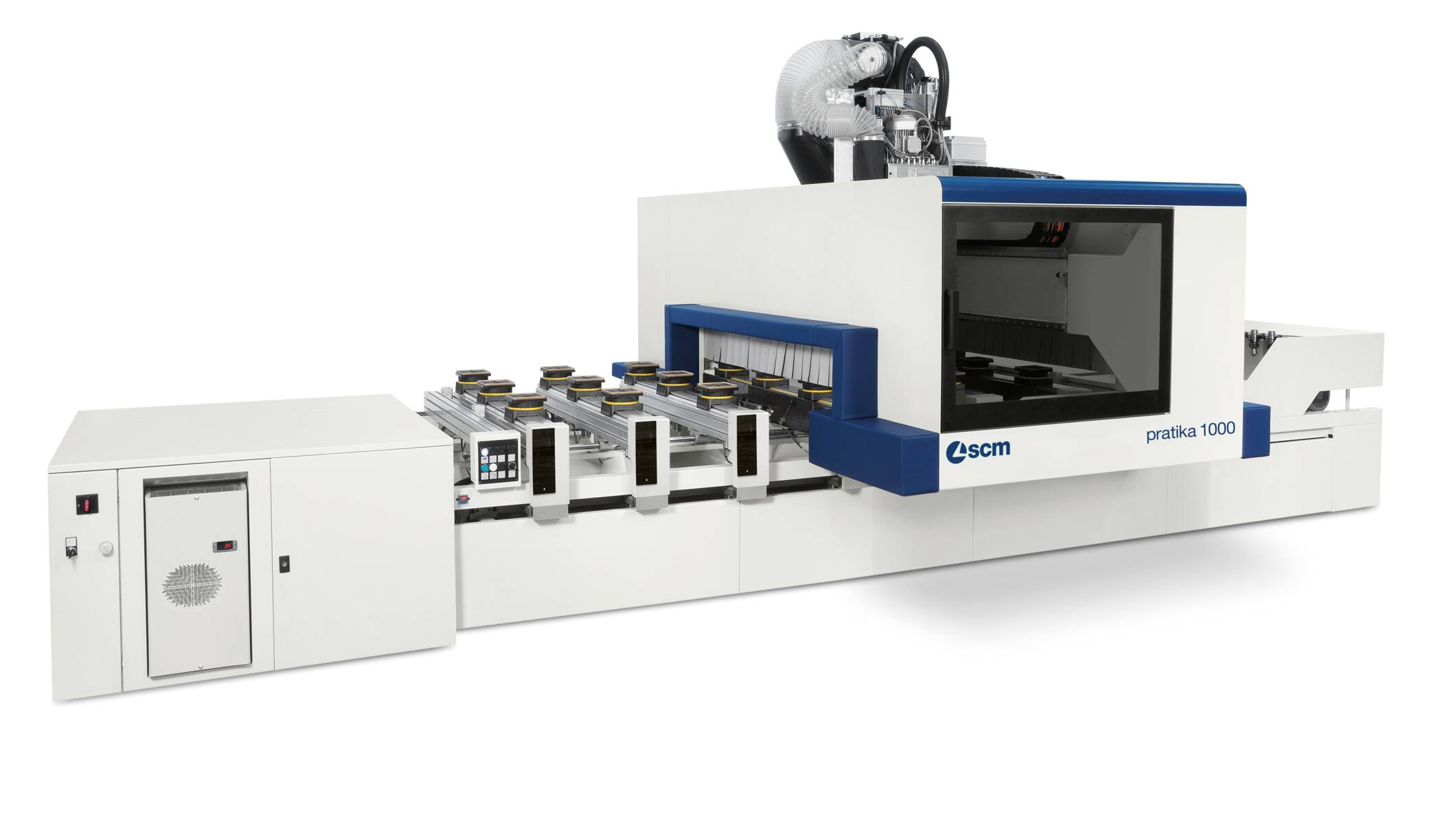 Centros de usinagem - CNC - Centro de usinagem para furação e fresagem - pratika 1000