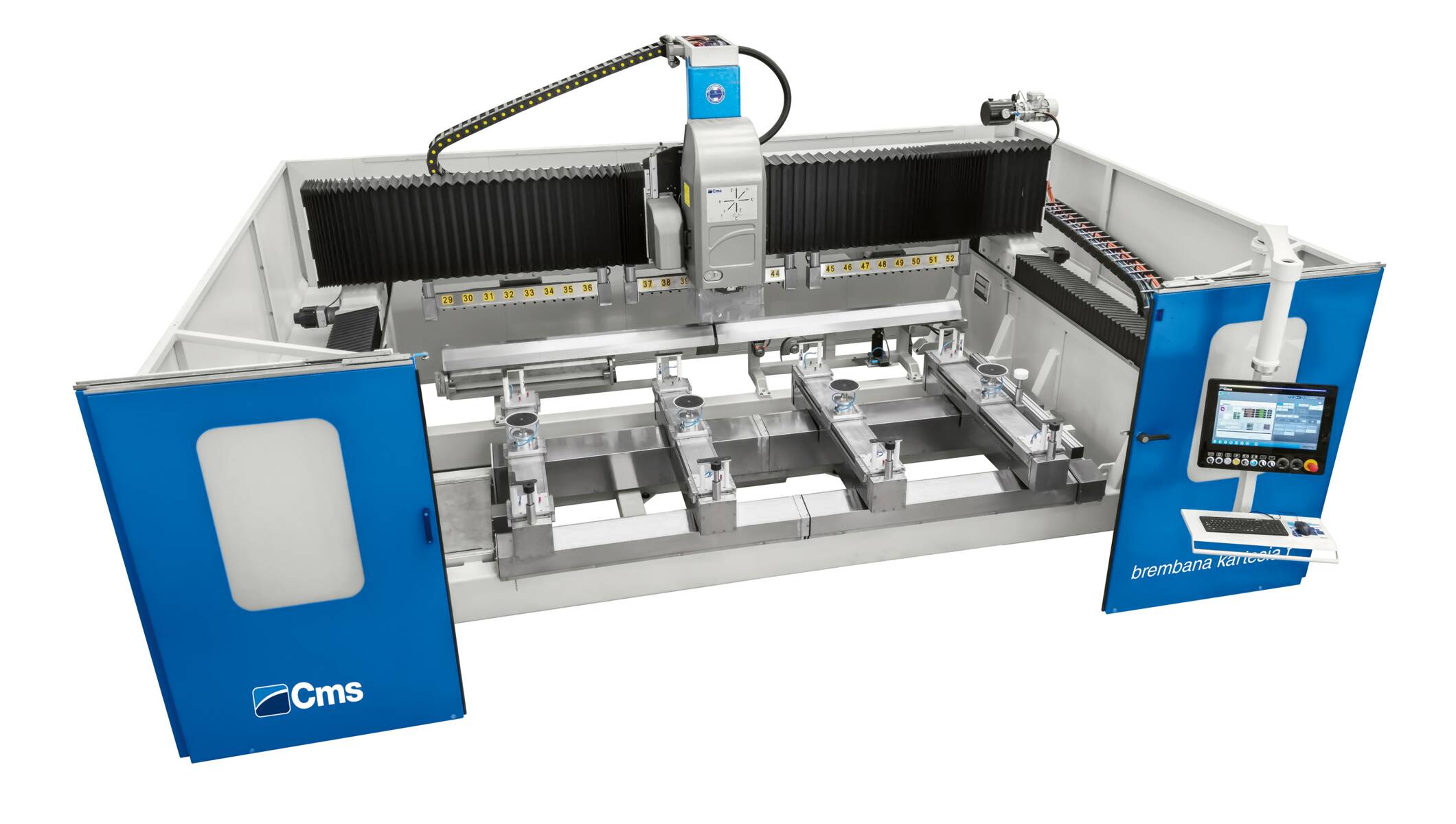 Machining centers - 3/4 axes CNC machines - brembana kartesia f