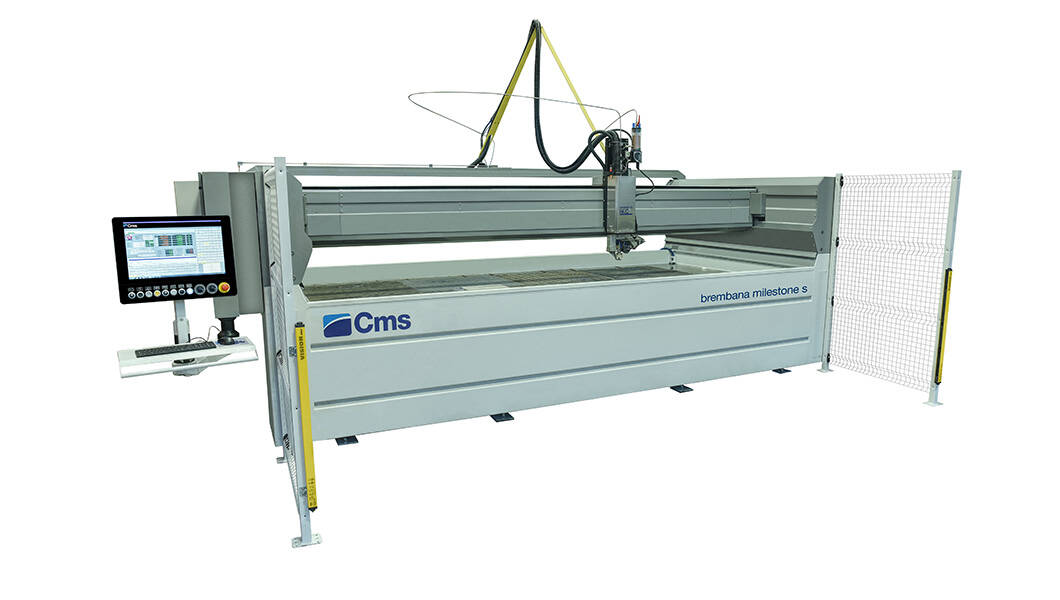 Waterjet cutting systems - Waterjet cutting machines - brembana milestone s