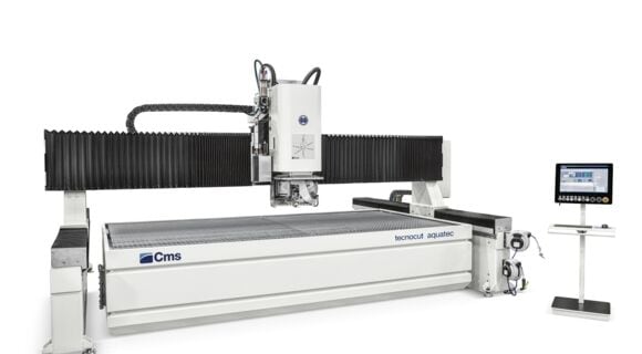 tecnocut aquatec | Waterjet Cutting Robot | CMS Metal Technology